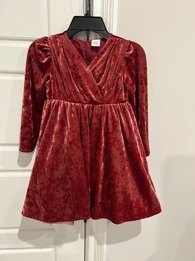 NWOT wonder nation Red Velvet Girls Dress